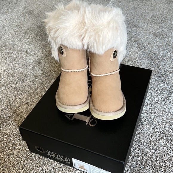 Australia Luxe Collective Girls Nordic Boots Size 8 - Picture 2 of 6